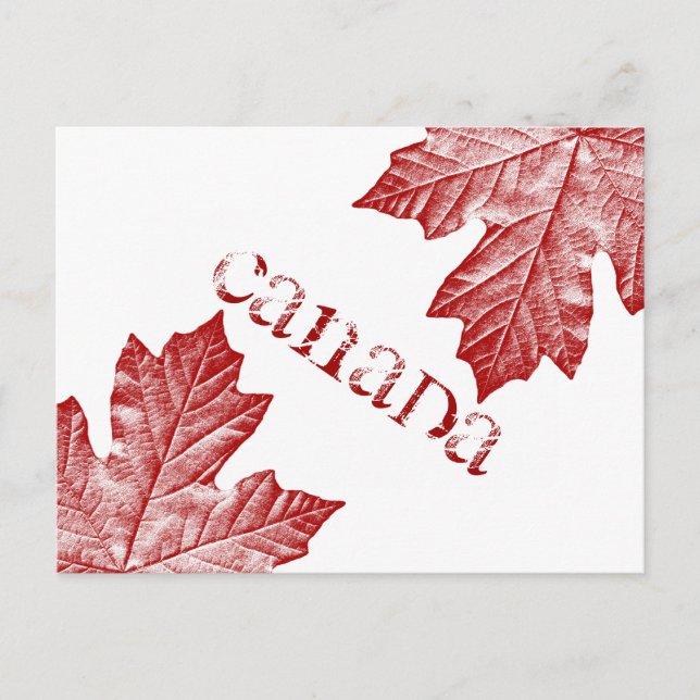 Kanada Postkarten Custom Canada Souvenir Postkarte (Vorderseite)