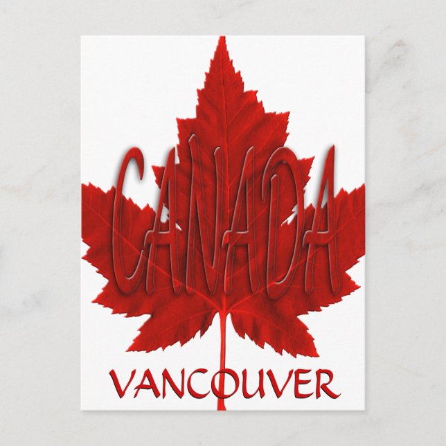 Kanada Postkarten Custom Canada Souvenir Postkarte (Vorderseite)