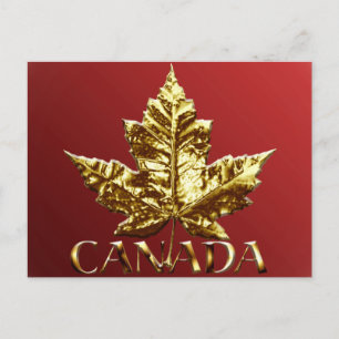 Kanada Postkarten Gold Kanada Souvenir Postkarten