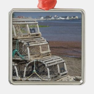 Kanada, Prince Edward Island, Rustico. Hummer Ornament Aus Metall