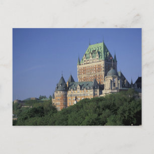 Kanada, Quebec City. Chateau Frontenac. Postkarte