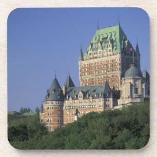 Kanada, Quebec City.  Chateau Frontenac. Untersetzer