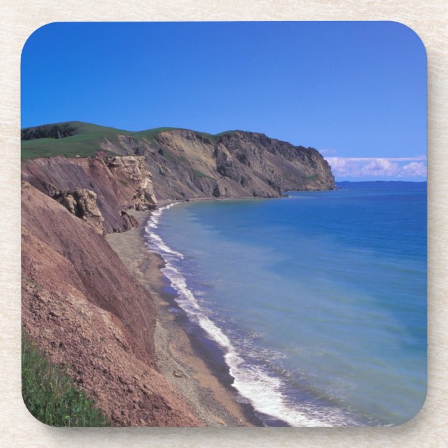 Kanada, Quebec, Magdalen Inseln, Cap Alright 2 Getränkeuntersetzer (Vorderseite)