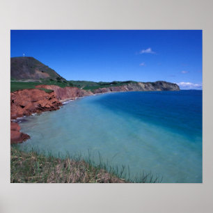 Kanada, Québec, Magdalenen-Inseln, Cap Alright Poster
