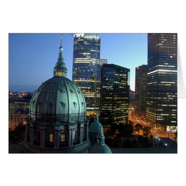 Kanada, Quebec, Montreal. Im Stadtzentrum von Mont (Vorderseite (Horizontal))