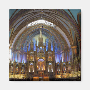 Kanada, Quebec, Montreal. Innenraum von Notre 2 Magnet