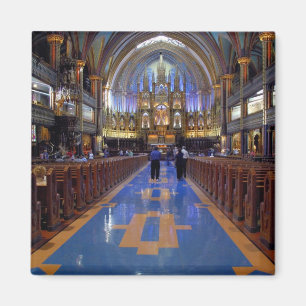Kanada, Quebec, Montreal. Innenraum von Notre 3 Magnet