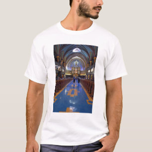Kanada, Quebec, Montreal. Innenraum von Notre 3 T-Shirt