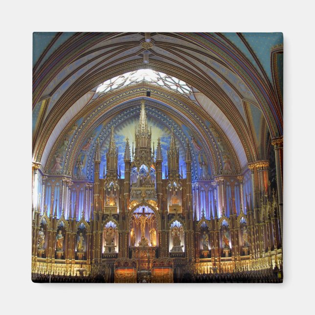 Kanada, Quebec, Montreal. Inneres von Notre 2 Magnet (Vorne)