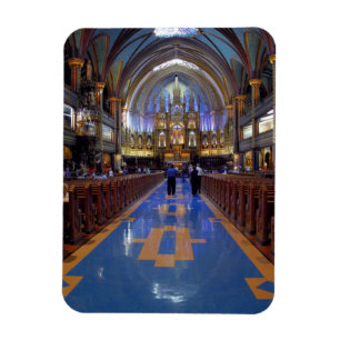 Kanada, Quebec, Montreal. Inneres von Notre 3 Magnet