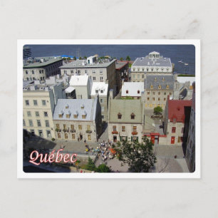 Kanada - Quebec - Stadt - Postkarte