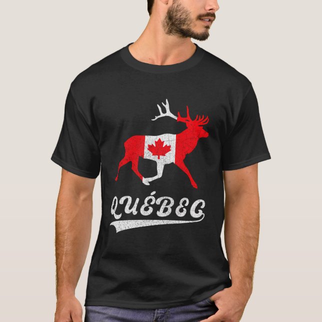 Kanada Quebec T-Shirt (Vorderseite)
