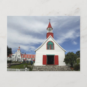 Kanada, Quebec, Tadoussac. Petite Chapelle, Postkarte