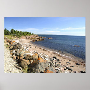 Kanada, Quebec. VIA Rail Canada trainiert die 2 Poster