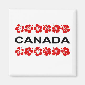 Kanada Red Blume Aloha Bands Light Color Magnet
