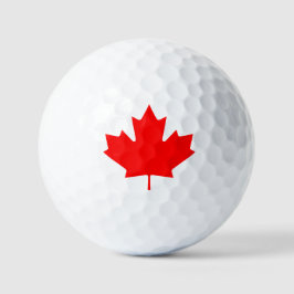 Kanada Red Maple Leaf Golfball
