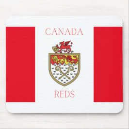 Kanada Reds Wrexham FC Postcard Mousepad