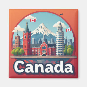 🧲 Kanada-Reise-Andenken für jeden Reisenden 🍁 Magnet
