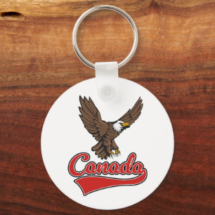 Kanada Reise Logo Schlüsselanhänger