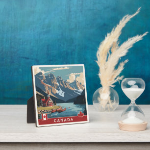 Kanada Reiseplakat Fotoplatte