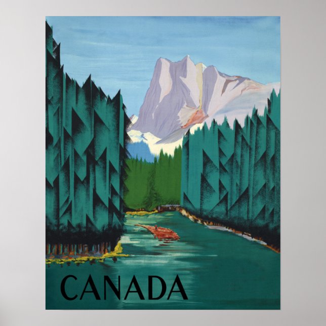 Kanada-Reiseposter Poster (Vorne)