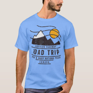 Kanada Roadtrip Japer Banff Nationalparks Vinta T-Shirt