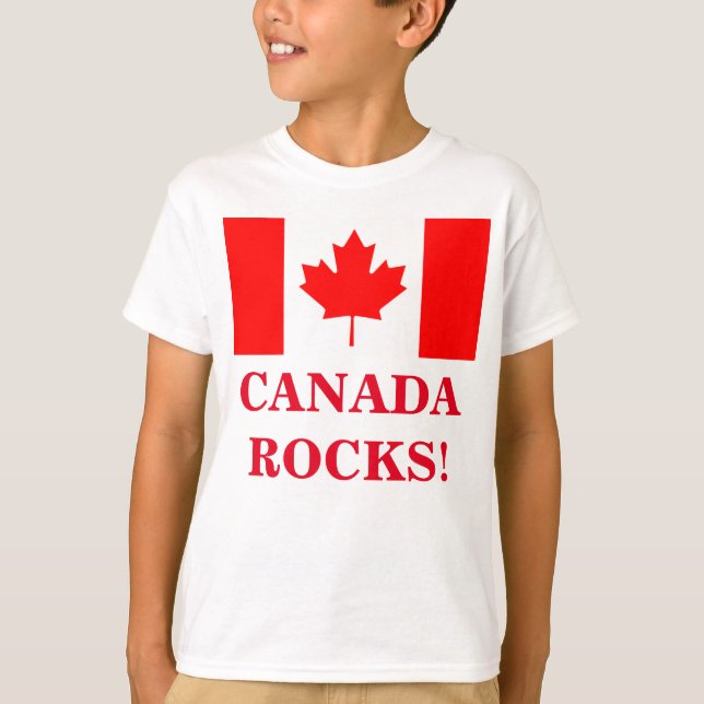 KANADA ROCKS! T-Shirt (Vorderseite)