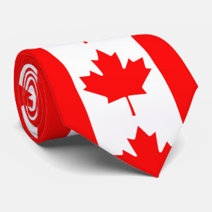 Kanada-Rotahorn-Blatt Krawatte