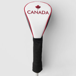 Kanada Rotapfelleder Golf Headcover