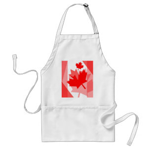 KANADA, roter Ahornleaf Schürze