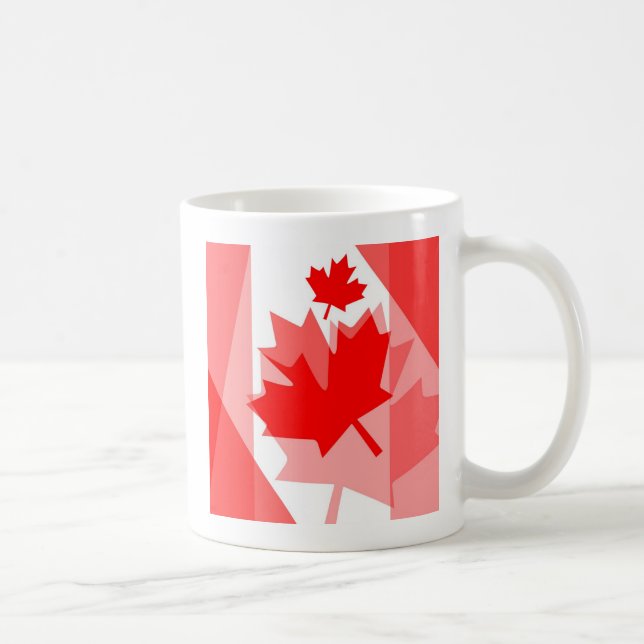 KANADA, roter Ahornleaf Tasse (Rechts)