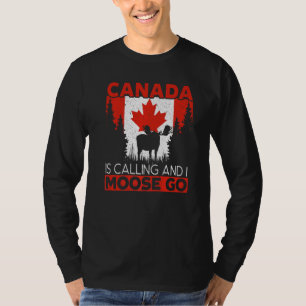 Kanada ruft an und ich entziehe mich für Wildtier T-Shirt