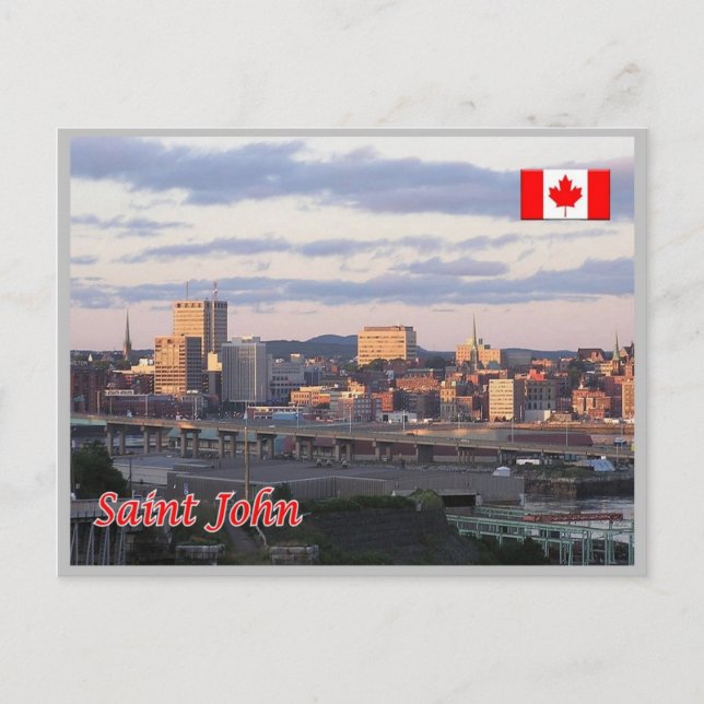 Kanada - Saint John - Postkarte (Vorderseite)