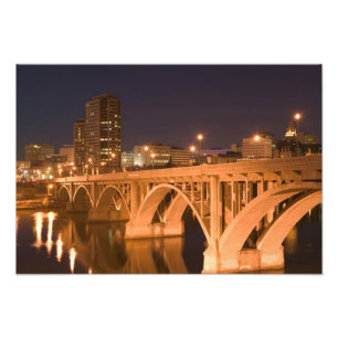 Kanada, Saskatchewan, Saskatoon: Broadway Fotodruck