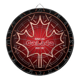 Kanada seit 1867 Dartboard Dartscheibe