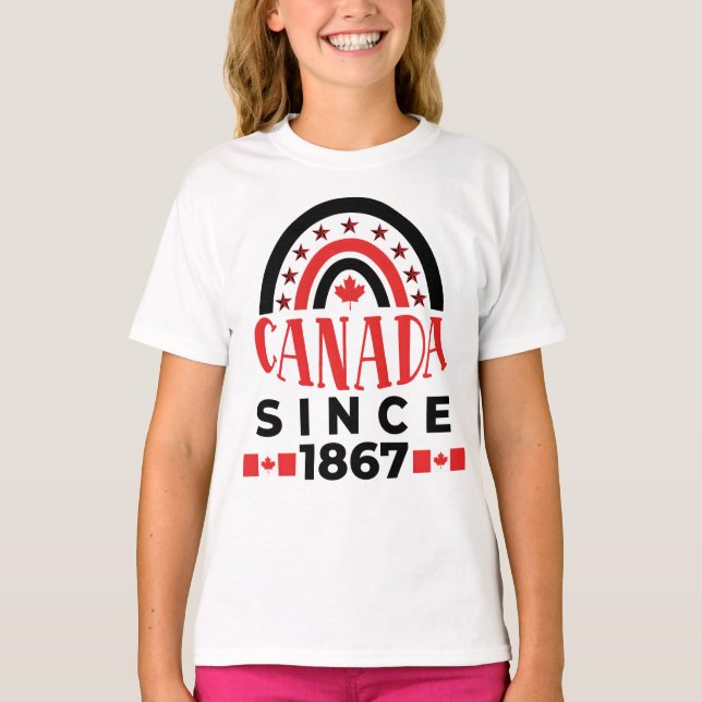 Kanada seit 1867 T-Shirt (Vorderseite)