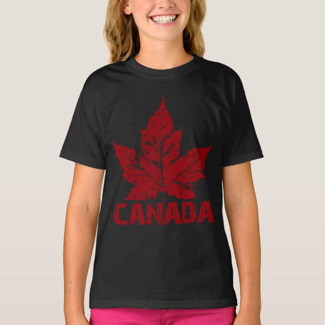 Kanada Shirt Kid's Bio Kanada Souvenir Shirt (Vorderseite)