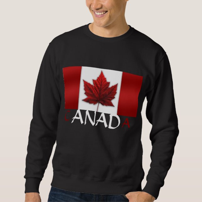 Kanada Shirts Kanada Flagge Sweatshirt Souvenirs (Vorderseite)