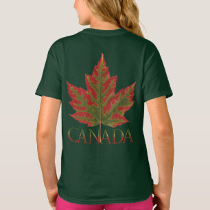 Kanada Shirts Kid's Herbst Kanada Maple Leaf Shirt