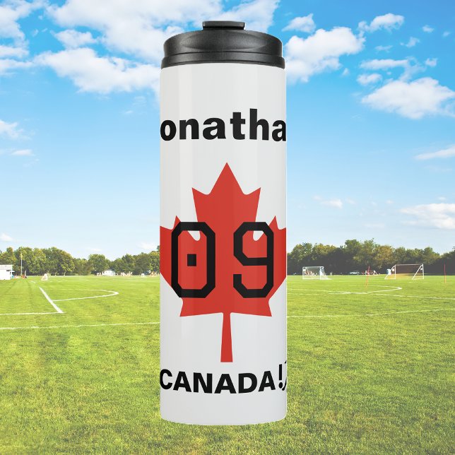 Kanada Sideline Hero Hydration Geschenk Thermosbecher (Von Creator hochgeladen)