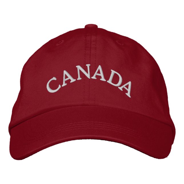 Kanada Souvenir Baseball Cap bestickt Cap / Hat Bestickte Baseballkappe (Vorderseite)