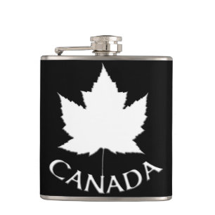 Kanada-Souvenir-Flasche Kanada-Flagge-Trinkflasche Flachmann