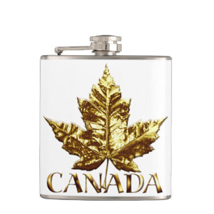 Kanada Souvenir Flask Gold Medaille Kanada Flasche Flachmann