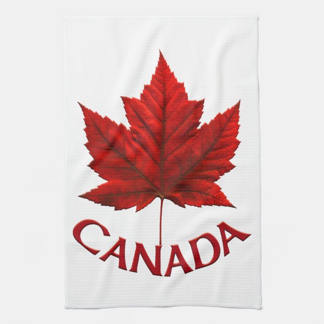 Kanada Souvenir Handtuch Canadian Tea Handtuchdeko (Vertikal)