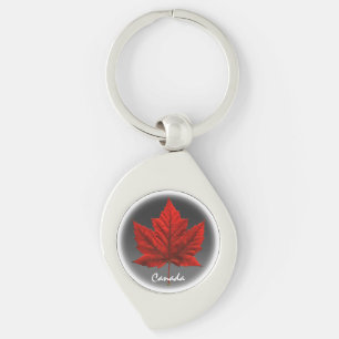 Kanada Souvenir Key Chain White Maple Leaf Geschen Schlüsselanhänger