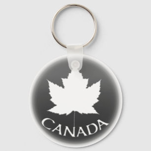 Kanada Souvenir Key Chain White Maple Leaf Schlüsselanhänger