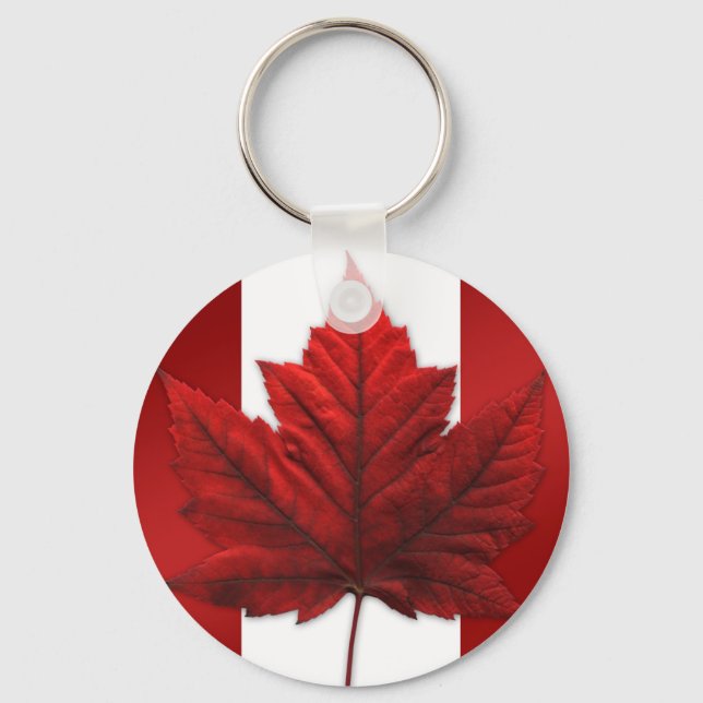 Kanada Souvenir Key Chains & Canada Flag Key Chain Schlüsselanhänger (Vorderseite)