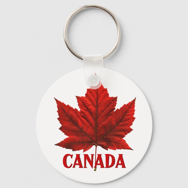 Kanada Souvenir Key Chains & Canada Geschenke Schlüsselanhänger (Vorderseite)