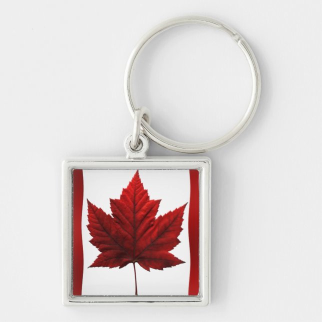 Kanada Souvenir Key Chains & Canada Key Chain Gesc Schlüsselanhänger (Vorne)
