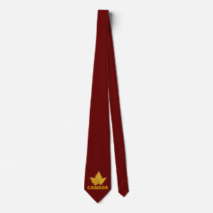 Kanada Souvenir Krawatte Fun Kanada Maple Leaf Kra